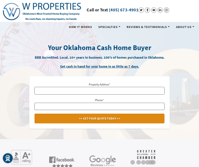 W Properties - We Buy Houses Oklahoma