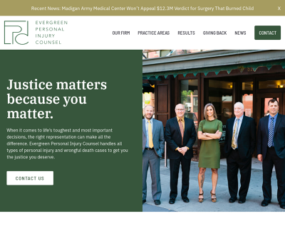 Evergreen Personal Injury Counsel