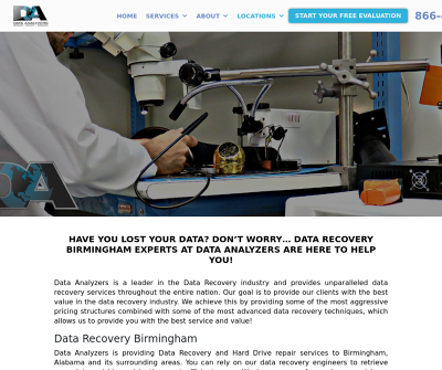 Data Analyzers Data Recovery Services