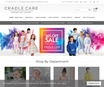 Cradle Care Designer Kids Clothing