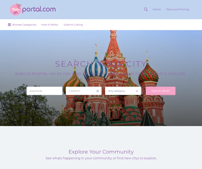 Baby gift portal