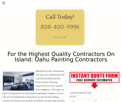 Oahu Painting Contractors