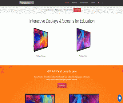 Promethean Develops Award-winning Free Teaching Software and Interactive Displays for Classrooms