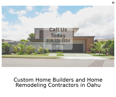 Home Builders Oahu