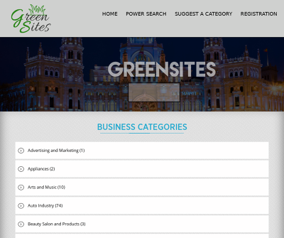 Green sites