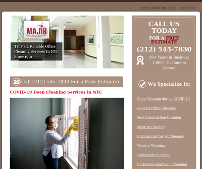 Majik Cleaning Services, Inc.