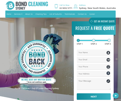 Bond Cleaning Sydney