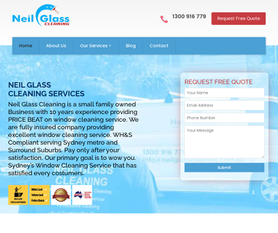 Neil Glass Cleaning