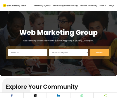 Web marketing group