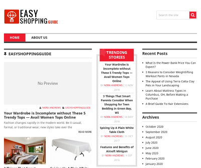 Easy Shopping Guide | Searchable Database, Free Blog Online