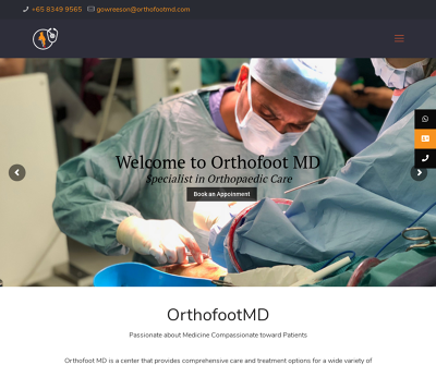 Orthofoot MD | Passionate About Medicine, Compassionate About Patients