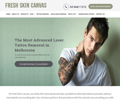 Fresh Skin Canvas