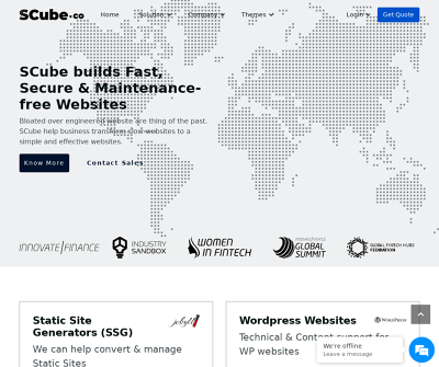 SCube.co | Fast, Secure & Maintenance-Free Websites