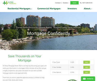 Altrua Financial | Residential and Commercial Mortgages