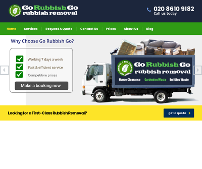 Excellent rubbish removal services in London