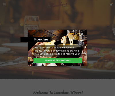 Bouchons Bistro | Fine Dining Kelowna