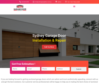 Sydney Garage Door Installation & Repair