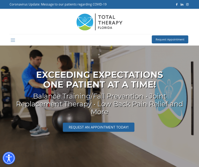 Total Therapy Florida - Balance Training, Fall Prevention in Osprey, Englewood and Venice