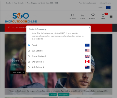 SOO - Shop Outdoor Online| Equipment, Clothing, Shoes and Sports