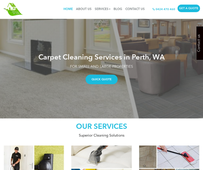 Carpet Cleaning Services in Perth - For Small and Large Properties