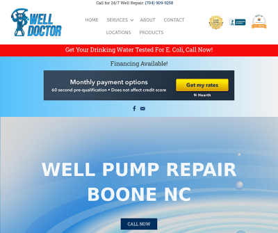 Well Doctor LLC - Well Pump Repair Boone, NC