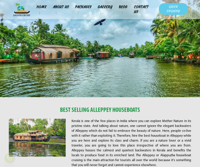 Jagath Cruise - Best Houseboat Service In Alleppy