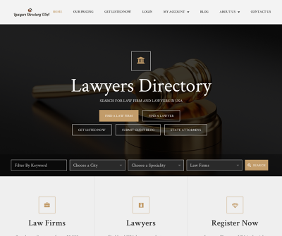 Lawyers Directory USA 50,000 law firms across the United States