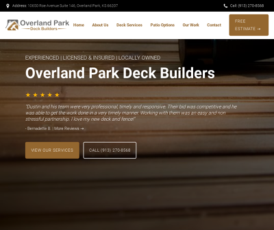 Deck Builders Overland Park KS, High Quality Decks, Stunning Patios