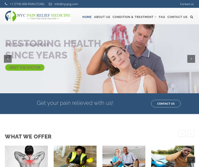 NYC Pain Relief Medicine - Get Your Lifestyle Back