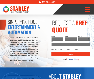 Stabley Home Entertainment Specialists | Entertainment and Automation