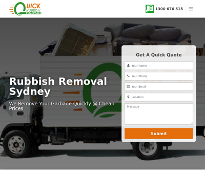 Quick Rubbish Removals | Rubbish Removal Sydney