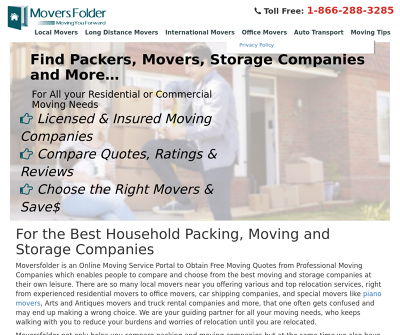 Relocation Services from Best Moving and Storage Companies