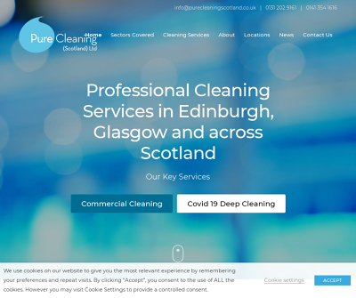 Professional Cleaning Services in Edinburgh, Glasgow and across Scotland