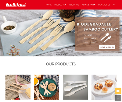 Eco-friendly, biodegradable&compostable cutlery leading manufacturer in China---Ecobifrost