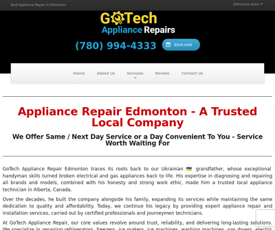 Appliance Repair Edmonton - GoTEch