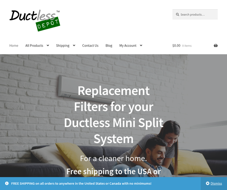 Ductless Air Conditioner from Comfort Air