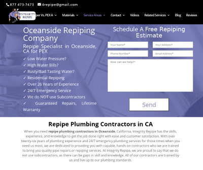 Integrity Repipe