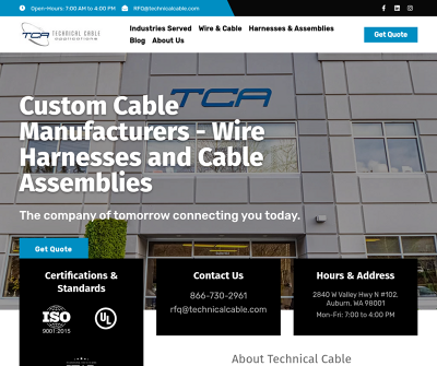 Technical Cable Applications