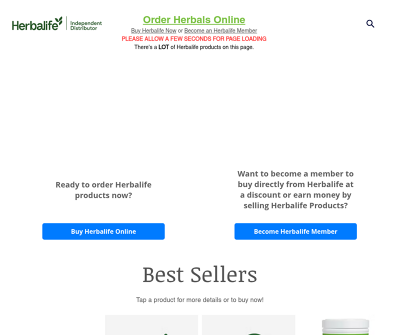 Herbalife Supplement 100% Herbal Ingredients for Individual Nutritional and Fitness