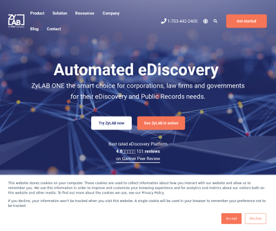 ZyLAB eDiscovery for Microsoft Azure