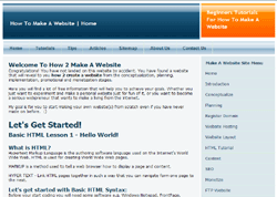 How To Make A Website Tutorials
