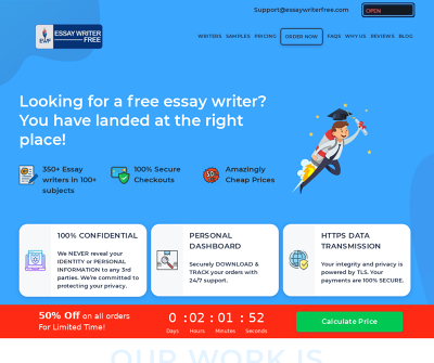 Essay Writer Free Online