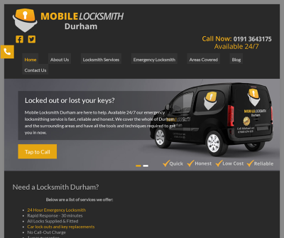 Mobile Locksmith Durham