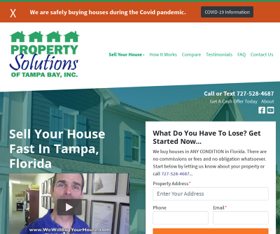 We Buy Houses - Property Solutions of Tampa Bay