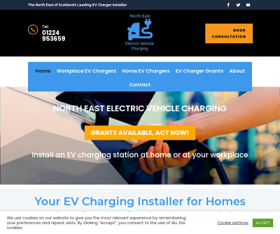 North East Electric Vehicle Charging