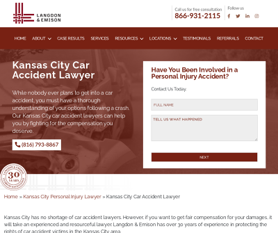 Kansas City Car Accident Lawyer