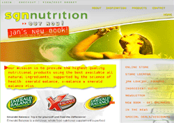 SGN Nutrition Online Store :: health products and whole food supplements