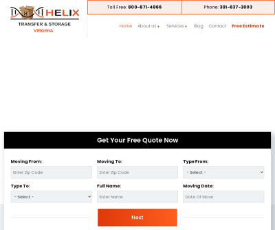 Helix Moving and Storage Northern Virginia