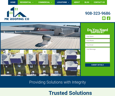 Website - MK Roofing Co
