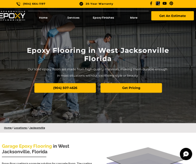 Jacksonville Epoxy Flooring